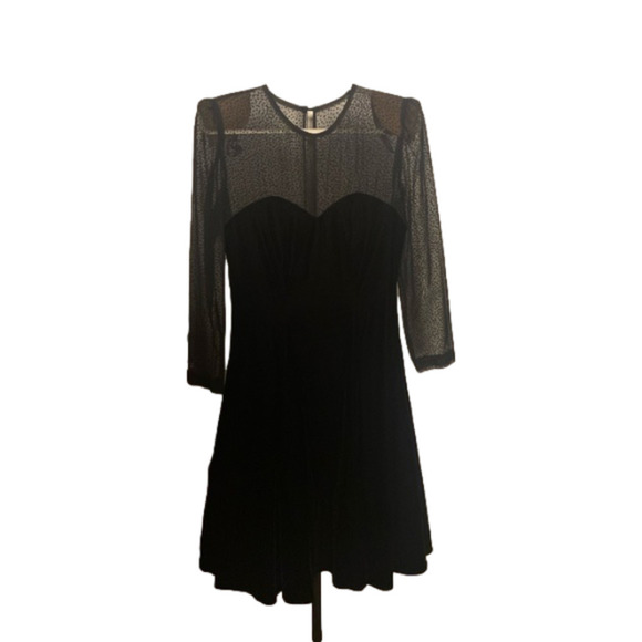 karen licas for niki Dresses & Skirts - Karen Lucas for Niki size 12 Vintage Dress Wednesday Adams vibes.